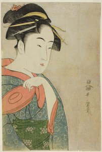 高島 おひさ 作： Kitagawa Utamaro