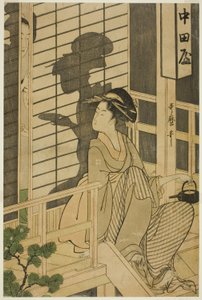 東の茶屋 作： Kitagawa Utamaro