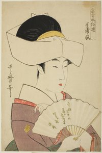 大名家の流儀（屋敷風）」（『当世風俗通』シリーズより） 作： Kitagawa Utamaro