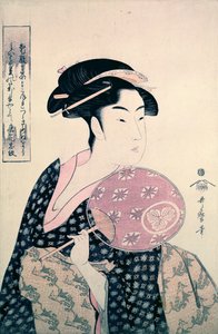 お茶屋ウェイトレスのおひさ 作： Kitagawa Utamaro