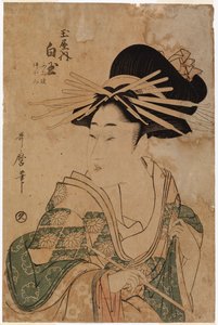  作： Kitagawa Utamaro