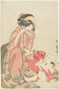  作： Kitagawa Utamaro