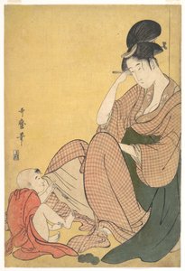  作： Kitagawa Utamaro