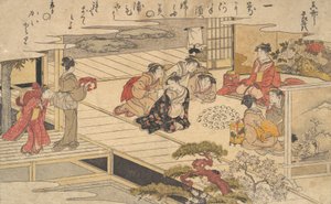 貝殻でゲームをする女性たち 1790年