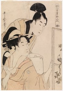  作： Kitagawa Utamaro