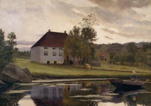 ボセビグ、日没後 作： Kitty Lange Kielland