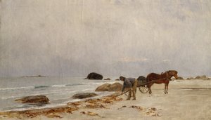ドライビング・シー・ウィード（絵画） 作： Kitty Lange Kielland