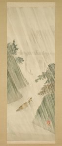 東京・お茶の水の雨の日 作： Kiyochika Kobayashi