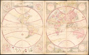 地球全図。LOC 85697416