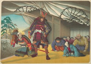  作： 小林清親
