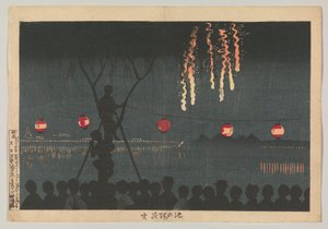  作： 小林清親