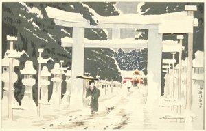  作： 小林清親