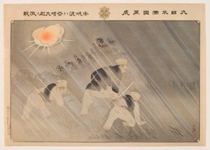  作： 小林清親