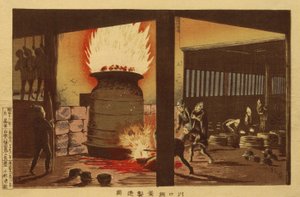  作： 小林清親