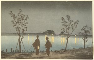  作： 小林清親