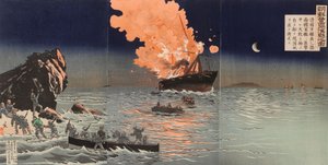  作： 小林清親