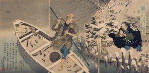  作： 小林清親