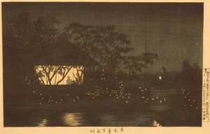  作： 小林清親