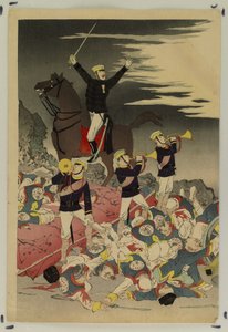  作： 小林清親