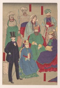 各国の民族衣装展示 作： Kobayashi Kiyochika