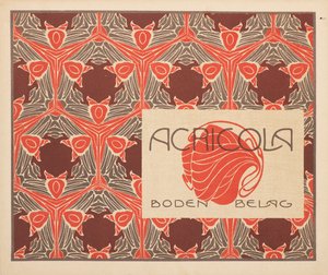 アクリコラの床材、1901 年。 作： Koloman Moser