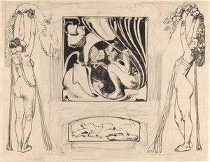 夏のアレゴリー 作： Koloman Moser