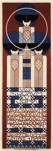 ウィーン分離派展のポスター、1902