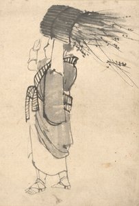 小枝の持ち主、1844～1895年。 作： Kono Bairei
