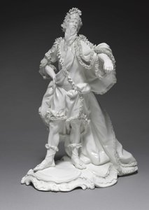 オセアヌス、フランケンタール磁器工場、ドイツ、c.1765 作： Konrad Linck