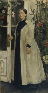オルガ・パブロヴナ・オルロヴァの肖像1838-1926 作： Konstantin Alekseevich Korovin