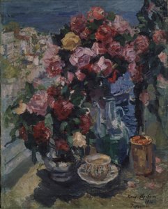 バラ。グルズフ、1916 作： Konstantin Alekseevich Korovin