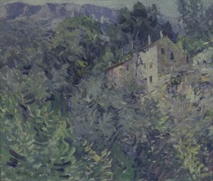 南フランス、1908 作： Konstantin Alekseevich Korovin