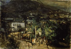 サザンナイト、1904 作： Konstantin Alekseevich Korovin