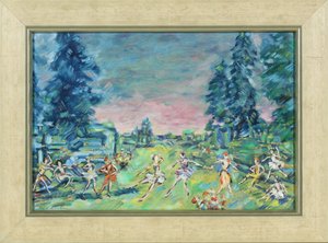 A.アダム作のバレエコルセアの舞台デザイン、1914年 作： Konstantin Alekseevich Korovin