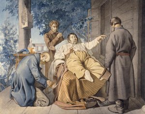 家主と農奴、1853年