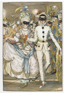 本「マルケサス書」のイラスト 作： Konstantin Andreevic Somov