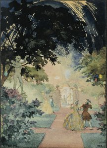花火、1927 作： Konstantin Andreevic Somov