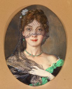 ヴェールマノンレスコーの女性 作： Konstantin Andreevic Somov
