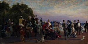ストレルカ島の唾液、1870年代 作： Konstantin Apollonovich Savitsky