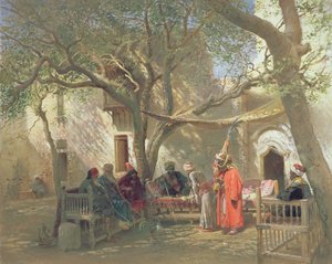 カイロのDervishes 作： Konstantin Egorovich Makovsky