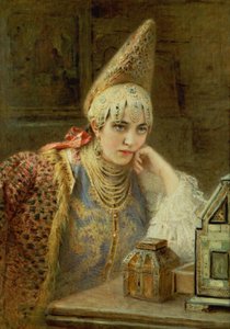 不明な画像 作： Konstantin Egorovich Makovsky