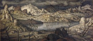 シメリア地方、1910 作： Konstantin Fyodorovich Bogayevsky
