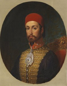 スルタン アブドゥルメジド 1 世の肖像、c. 1846年 作： Konstantin Johann Franz Cretius