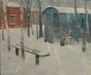 初雪 作： Konstantin Konstantinovich Pervukhin