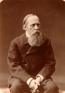 ミハイルサルティコフシュチェドリン、ロシアの作家、1880年代 作： Konstantin Schapiro