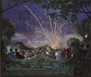 花火（1929年 作： Konstantin Somov