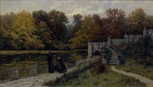 ワジェンキ公園、1886