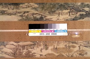 アートコリーン：四季の山水図 金斗梁（トゥリャン）（1686-1764）筆による。 作： Korean School