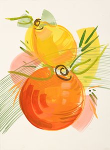 鮮やかな柑橘類 作： Kristin Cronic