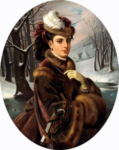 アデリーナ・パティ」1843～1919年、1873～75年 作： Károly Markó the Younger